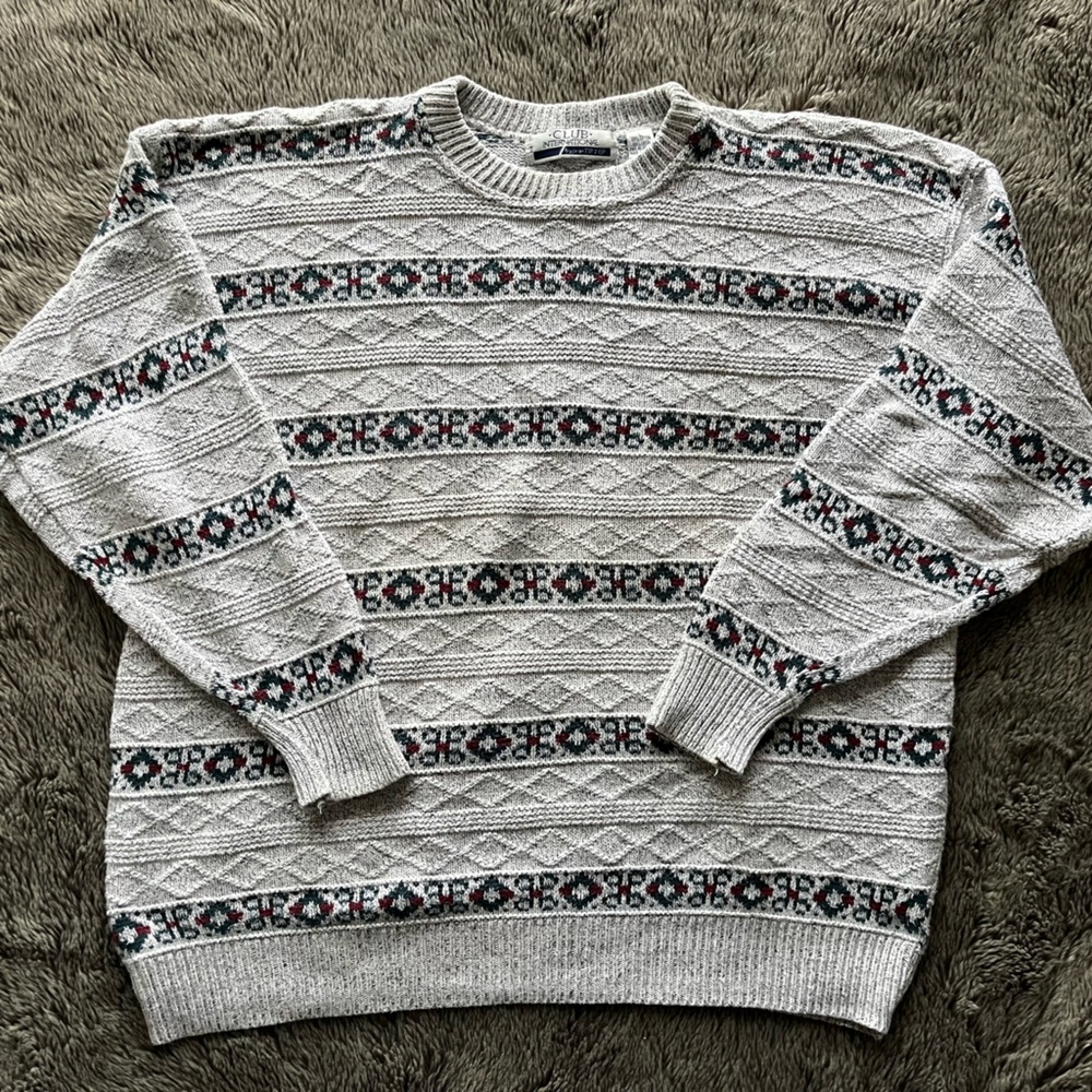 Vintage Club International Knit Sweater